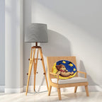 kingsea Latch Hook Kits for Adults, Color Printed Rug Latch Hook Kits for Teen, DIY Needle Craft Shaggy Rug for Home Decoration (20"X 20") - Bear