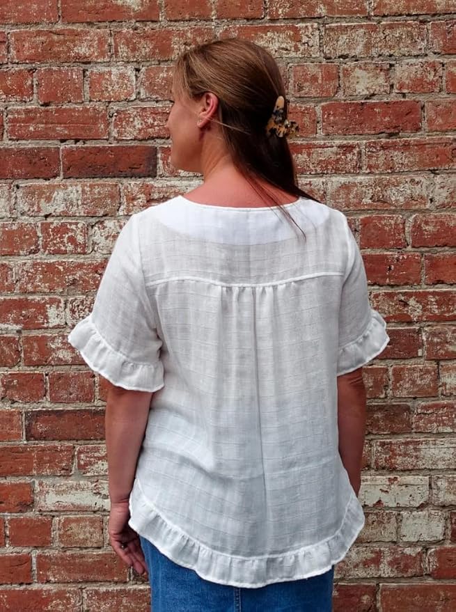 Style Arc Sewing Pattern - Selina Woven Top (Sizes 10-22)