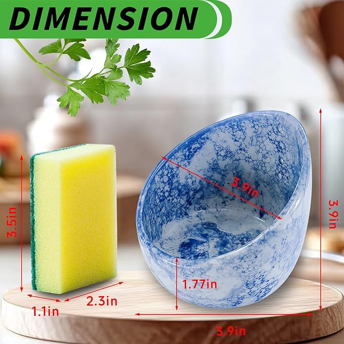 Herb Stripper Bowl, Herb Peeling Tool for Separating Leaves and Stems, Crafted from Ceramic, Multiple Hole Sizes for Various Herbs