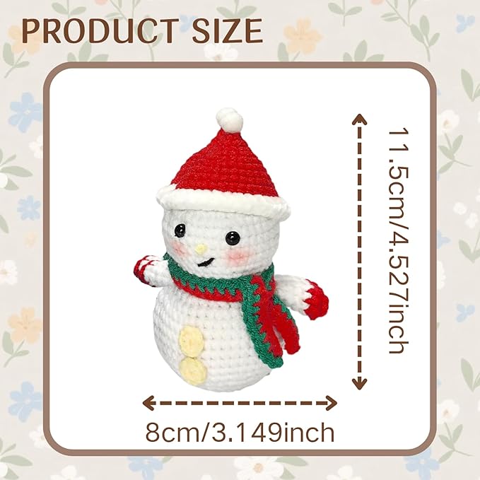 THOVY Crochet Kit for Beginners,Crochet Starter Kit w Step-by-Step Video Tutorials,Easy Beginner Crochet Kit for Adults,DIY Crochet Starter Set