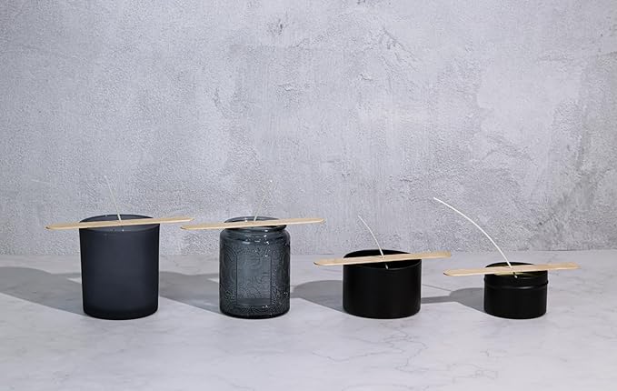 100pcs Candle Wicks Kit Pre-Waxed and Pre-Tabbed Cotton Wicks for Candle Making,Wick Stickers, Wick Centering Device - Great for Soy, Beeswax, and Paraffin Candles