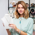 Tudomro 100 Pieces 20 Inch Waxed Leather Necklace Cord Bulk with Clasp Colorful Necklace Bracelet Chains String Rope Cord for Jewelry Making Pendants Charms(Khaki)