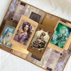 Washi Stickers, 6 Sets 300 Pcs Aesthetic Sticker Book for DIY Journaling, Journaling Supplies for Bullet Journal Art Diary Card Craft Gifts Planner Notebook