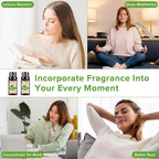 PHATOIL Coconut & Vanilla Fragrance Oils Set, 10 Pcs Aromatherapy Oils Set, for Diffusers, Home Care, DIY Soap Candle Making Scents, Fragrance, Aromatherapy, Humidifiers, for Friend (10ml)