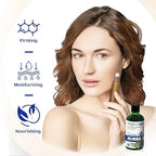 HIQILI 100ML Jojoba Oil Organic for Hair Growth,100% Pure Cold Pressed Unrefined, Included Roller Bottle for Massage - 3.38 Fl Oz