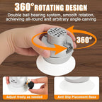 Podoy Ball Vise 3" Jewelers Engraving Block Setting Tool with 35Pcs Attachment, 360° Rotation Engraving Block Vise Jewelry Engraving Block Tools Standard Block