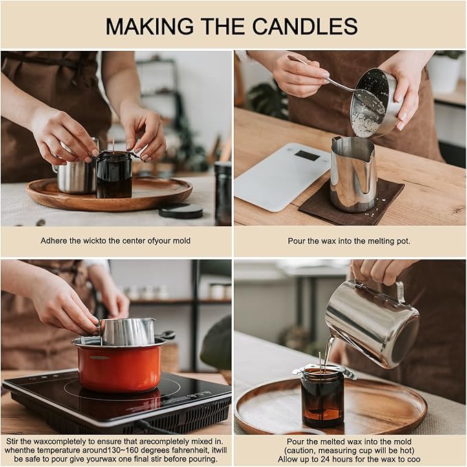 Soy Wax Flakes-Natural Candle Making Supplies-DIY Soy Wax-2 lb Bag