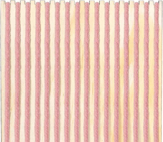 Tosnail 40 Pack 6.5 x 8.66 Inches Beginners Wooden Looms, Notched Weaving Loom for Adults, Darning Beading Boards, Basket Weaving Tools Kit for Crafts Project, Knitting, Sewing, Crochet