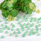 4mm 200pcs Natural Stone Round Beads Green Aventurine Genuine Stone Beading Loose Gemstone DIY Charm Smooth Beads for Bracelets Necklaces Earrings Hole Size 1mm (Green Aventurine 4mm)