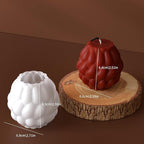 2 Pack Spiral Ball Cylinder Soap & Candle Mold - Silicone 3D Molds for Candy & Home Decor - Resin Casting & Making Molds