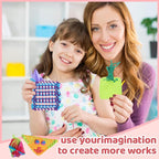 cholobaco Weaving Loom Kit Toys for Kids and Adults with 288 Colorful Loops，Potholder Loops Crafts for Girls Ages 6 7 8 9 10 11 12，Holder Loom Knitting Kits and Gifts for Kids and Beginners