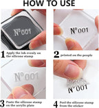 CHGCRAFT Mountain Scenery Clear Stamps Bible Words Style Transparent Stamps Silicone Clear Stamp Seals for Carding Making DIY Scrapbooking Photo Album Decoration, 4.3x6.3 inch