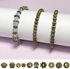 Antique Bronze Spacer Beads for Jewelry Making 500pcs Small Brass Metal Beads & Bead Assortments for Bracelet Necklace Earring Making Brass Bead Spacers for Jewelry Making Supplies