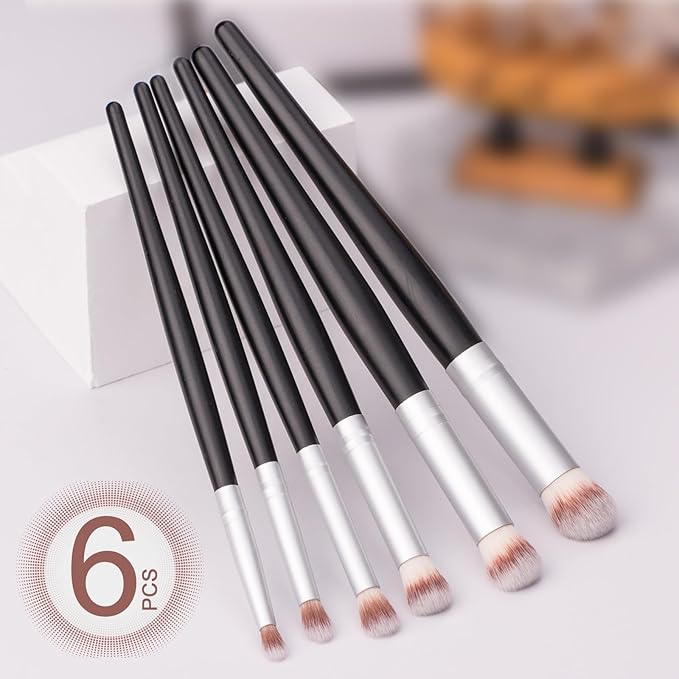 Yoseng Drybrush Set - Premium Art Paintbrush Set for Miniatures, Ideal for Detailing - 6 Different Sizes