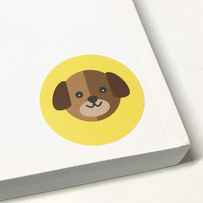 40 Sheets - Animal Stickers Sheets - 400 Stickers, 1.5"