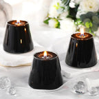 MTLEE Candle Sand 3.3 lb DIY Pearled Candle Making Kit Included 20 Pcs Wicks and Refillable Beaded Wax Sand Beaded Wax Gift with Wicks Self Extinguish for Home Wedding Party Women(Black)