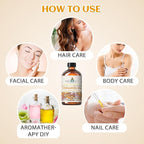 EVOKE OCCU Cinnamon Essential Oil - Warm Fall Scent for Diffuser, Spray, Soap, Candles, Hair & Skin Care - 4 Fl Oz