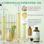EVOKE OCCU Citronella Oil for Cleaning, Air Freshening, Add to Spray and Diffuser - 4 Fl Oz