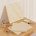 Wooden Art Panels for DIY Painting - Mother Gifts, Christmas Crafts & Home Décor | 16x16 Inch Canvas Wood Boards, Unfinished Wooden Canvas for Adults & Kids (3-Pack)