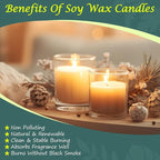 SWIGRANCE Soy Wax Pellets 5LBS / 2.27kg, Natural Soy Candle Wax Candle Making Supplies, for Making Pillars, Container and Molded Candles, Cire de SOJA