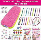 Friendship Bracelet Making Kit for Girls,Arts and Crafts for Kids Ages 8-12,String Maker Tool Gifts Toys for 6 7 8 9 10 11 12+ Year Old Girl On Christmas Birthday