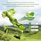 EVOKE OCCU Bergamot Essential Oil for Diffuser Skin Relaxation & DIY Wool Dryer Balls - 4 FL Oz