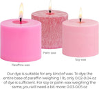 Bright Pink Candle Dye 2oz for Soy Candle Making – Highly Concentrated Candle Wax Dyes – Candle Shop Premium Color Dye Chips for Soy Wax, Beeswax, Paraffin