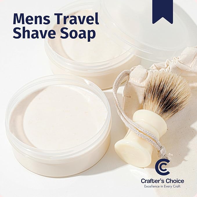 Crafter's Choice Basic Glycerin Melt and Pour Soap Base for Soap Making and DIY Crafting Projects, 5LB Block (White)