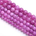 6MM 60PCS Purple Lepidolite Mica Stone Loose Beads for Jewelry Making DIY Bracelet Necklace