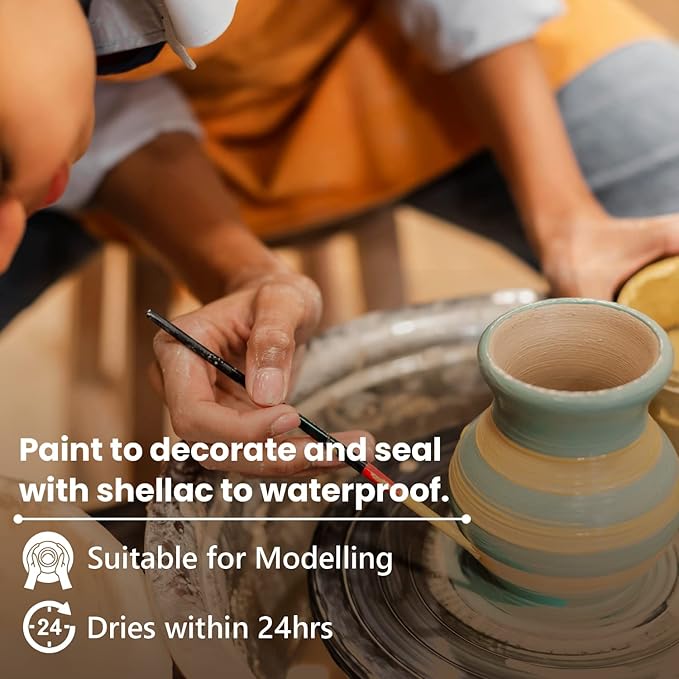 Old Potters Premium Air Dry Clay, Terra Cotta, 10 lbs