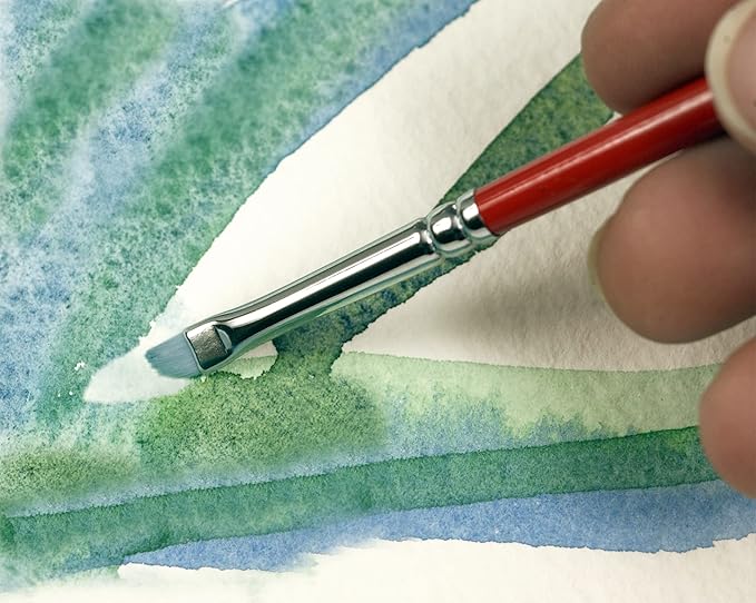 Creative Mark Scrubber Watercolor Brushes - Professional Watercolor Brushes for Scrubbing, Blotting, Re-Shaping Edges, and More! - # 2