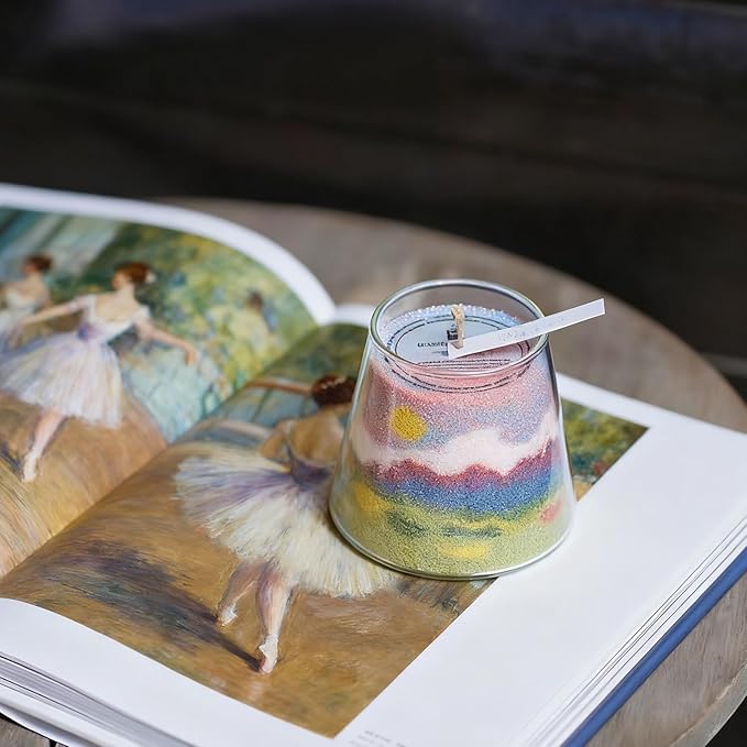 CandMak Candle Sand Wax, Pearled Candles with 100 Wicks for Sand Candle Making (10.00, Pounds)