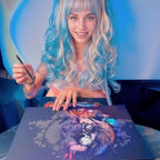 Polia ASMR Glitter Scratch Art Set (Satisfying) 5-Pack Canvas (4 Animals, 1 Freestyle, 1 Toolkit) - Art Supplies, Tools & Repair Pen - Large 16x11 inches - Relaxing Etch Sound Art Kit