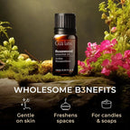 Gya Labs Rosewood Essential Oil - 0.34 Fl Oz - for Hair, Skin, Diffuser, Aromatherapy & DIY Candle Making Scent