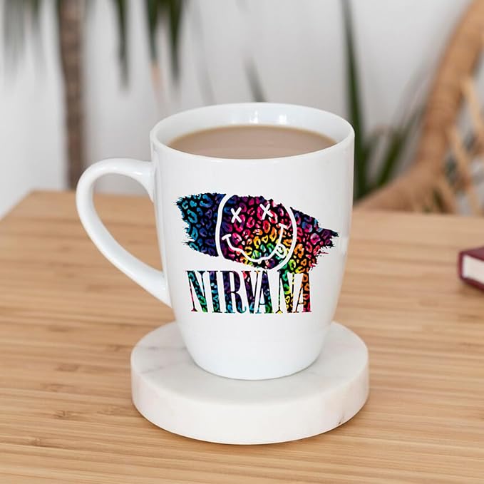 Leopard Tie Dye Permanent Vinyl Roll - 12" x 8ft, Multicolor, Leopard Pattern, Permanent Adhesive, Vinyl, 1 Count, Both Indoor & Outdoor, Rectangular, for Scrapbook, Bohemian Style