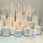 Pearled Candle Extra Wicks 500 Pack for Pearled Candle Making - 2 Inch White Cotton Candle Wicks for Candle Making DIY