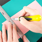 DIYSELF 16-Piece Craft Knife Set, Exacto Knife Set for Christmas Crafts, Wood Carving Tools, Stocking Stuffers Gift for Women Men, 3 Hobby Precision Exactly Art Knife with 10 Exacto Knife Blades