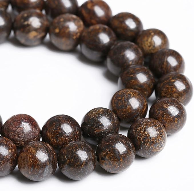 4MM 86PCS Natural Stone Bronzite Gemstone Spacer Loose Beads for Jewelry Making DIY Bracelet Necklace 1 Strand