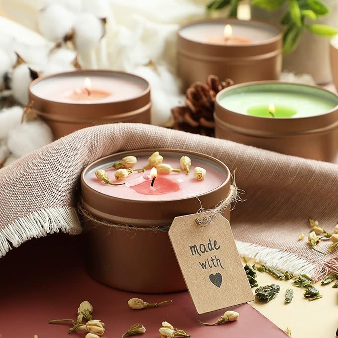 Hearth & Harbor Organic Soy Candle Wax for Candle Making, 2 lbs Natural Candles Making Supplies, Beeswax-Free, Paraffin-Free, Pure Soy Wax Flakes Perfect for Candles, Tealights and Melts