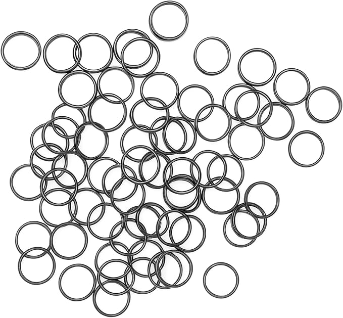 Mandala Crafts 15mm Gunmetal Stainless Steel Lobster Clasps for Jewelry Making - 50 PCs SS Lobster Claw Clasps with Jump Rings Jewelry Findings Kit for Necklaces Bracelets Charms Fasteners