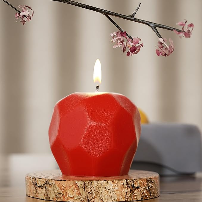 2 Pack Plant Round Jewelry Silicone Wave Spiral Candle Mold - Silicone Resin Casting Molds for Candle & Resin & Soap Craft Supplies