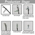 YAKOLECI Latch Hook Kits for Adults, Color Printed DIY Crafts Needlework Arts Rug Sewing Carpet for Home Decoration Festival Gift 23.6''X15.8'' (Seaside Sunrise) (YA-003)