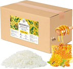 Beeswax pellets 20LB, VEGISHINE Pure and Natural White Beeswax for Candle Making, DIY Skin Care, Lip Balm, Polishing, Lotion, Soap, Candle Making Supplies