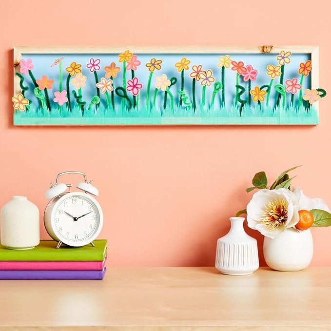 Bright Creations Unfinished Wood Panels for Painting & Crafts - 6 x 23 in, 0.84 in Thick, 4-Pack - Deep Cradle Boards & Long Wood Canvas Blank Wooden Signs for Wall Decor