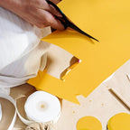 100 Sheets Yellow Cardstock 8.5 x 11 65lb Paper, Goefun Yellow Card Stock Printer Paper for Invitations, Menus, Wedding, DIY Cards