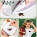 36pcs Ball Sports Iron On Patches Basketball Football Baseball Soccer Embroidered Sew On Applique Repair Patch DIY Crafts for Clothing Jacket Jeans Pants Dress Backpack Hat