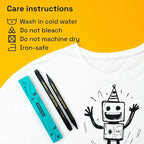 ARTISTRO 2 Black Dual-Tip Fabric Markers - Fabric Decorating Kit - Permanent for Clothes - Acrylic Paint Pens for Sneakers, Bags, Shoes, Textile, Canvas, Sewing, Craft, Laundry - Brush and Fine Tip