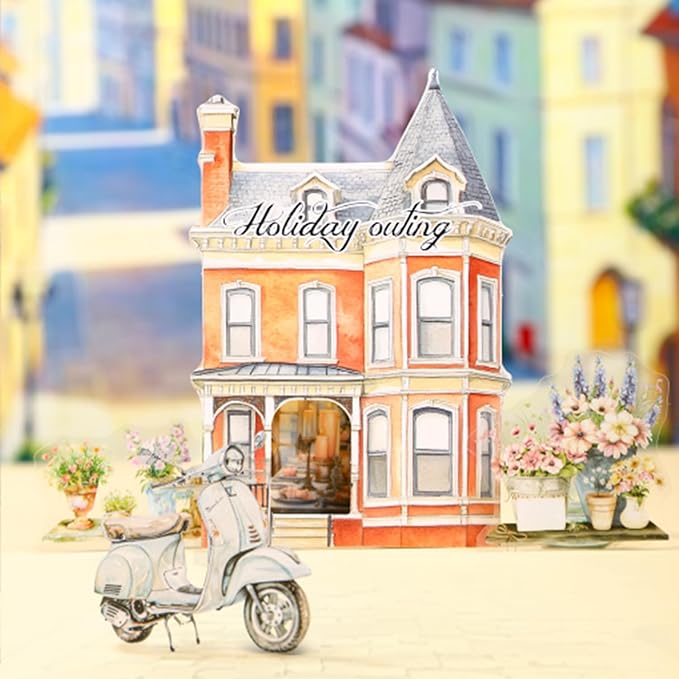 TIAMECH Holiday Outing PET Stickers - 180 Pcs Romantic Dinner Cat & Café Date Stargazing Tour Design, Waterproof Sticker for Journaling & Scrapbooking, Junk Journal Supplies, Ephemera & DIY Crafts