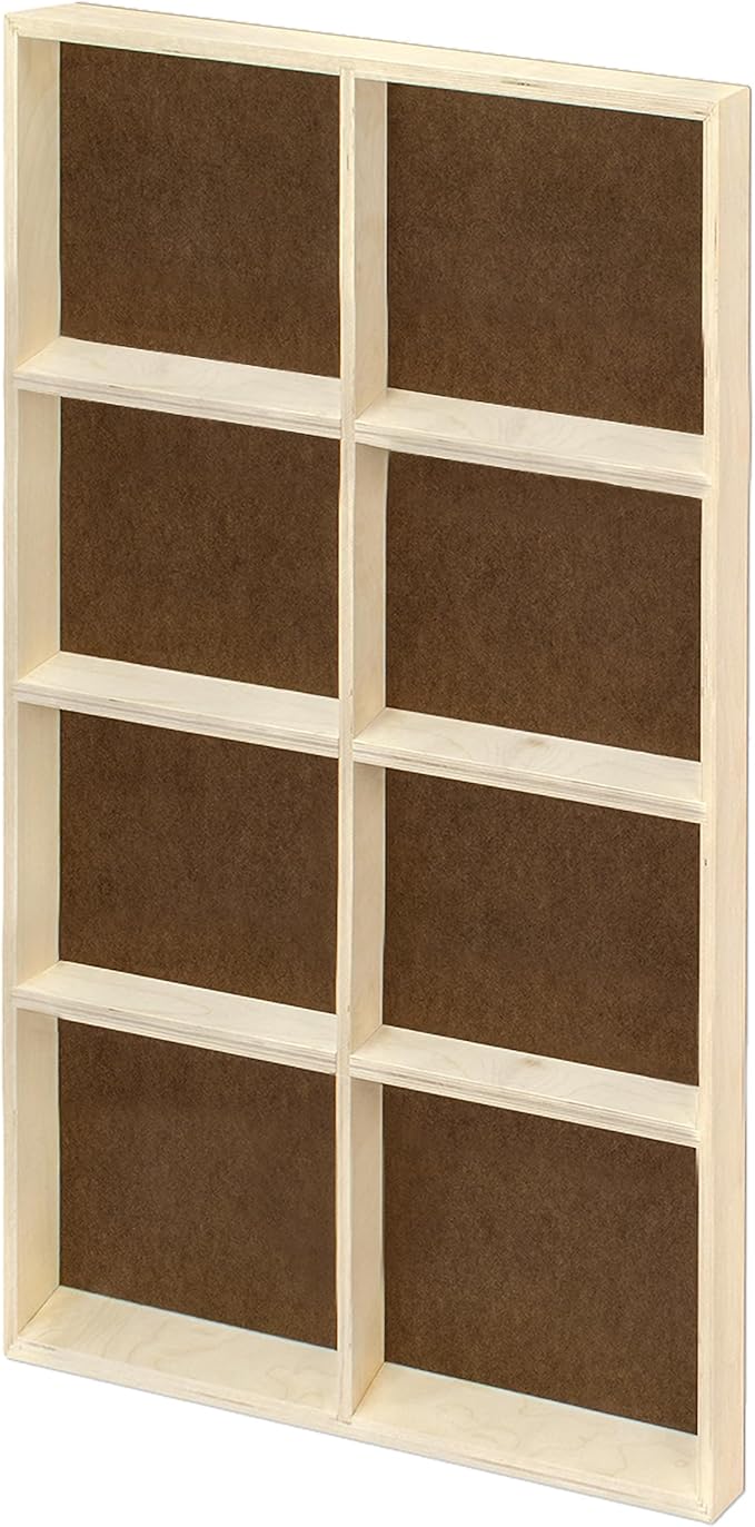 Ampersand Art Supply Wood Painting Panel: Museum Series Claybord, 48" x 72", 2" Cradled Profile