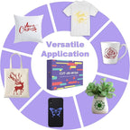 Cutaswish The Essential Bundle for Makers and All Explore Air-The All-in-One Accessories Kit with HTV Vinyl, Adhesive Vinyl, Transfer Tape, True Control Knife, Cutting Mat for Projects